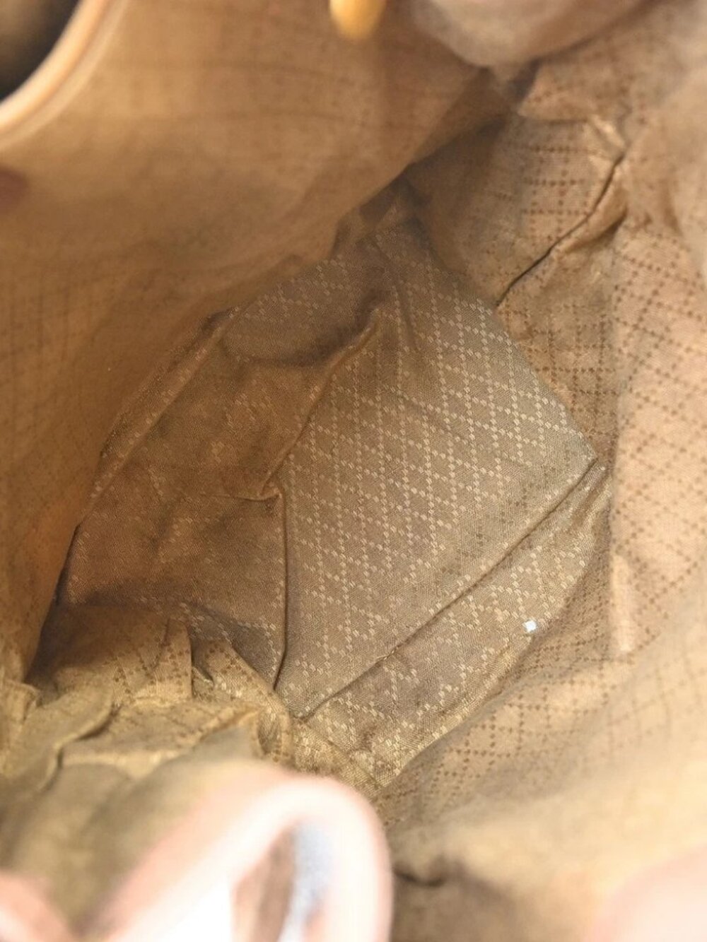 Gucci Brown Suede Bamboo Backpack - Picture 12 of 12